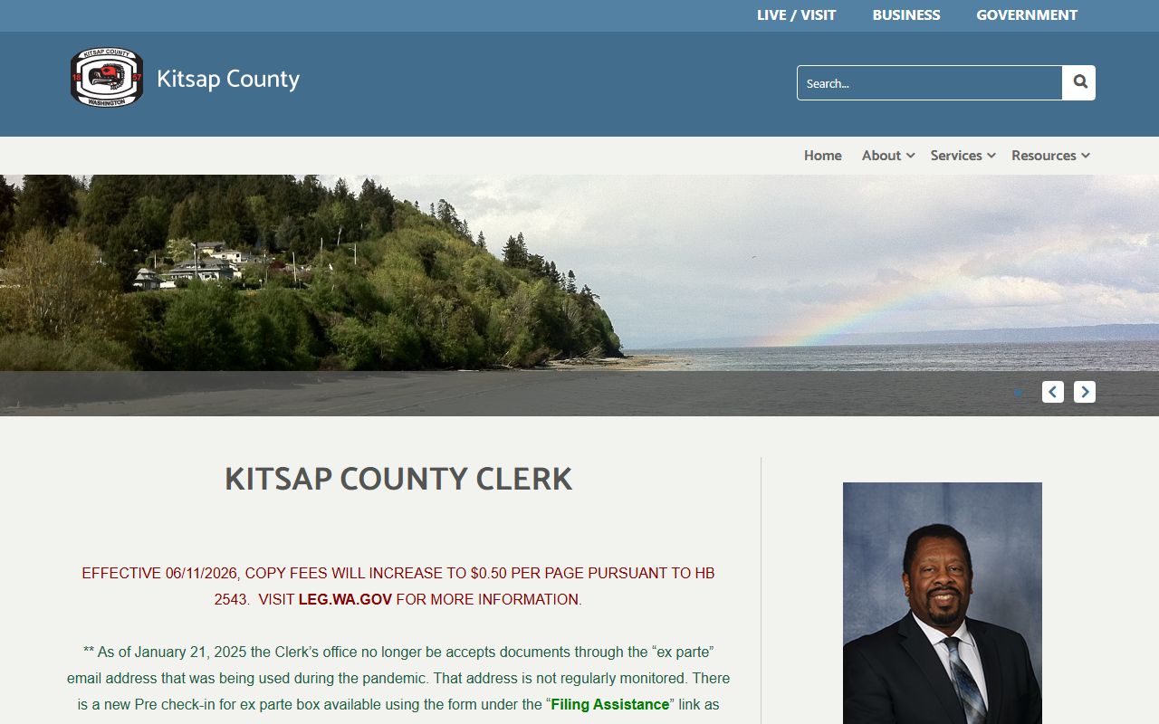Kitsap County Clerk court records office